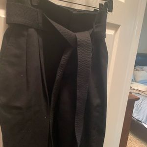 A New Day black paper bag pants. NWOT